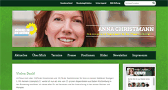 Desktop Screenshot of annachristmann.org